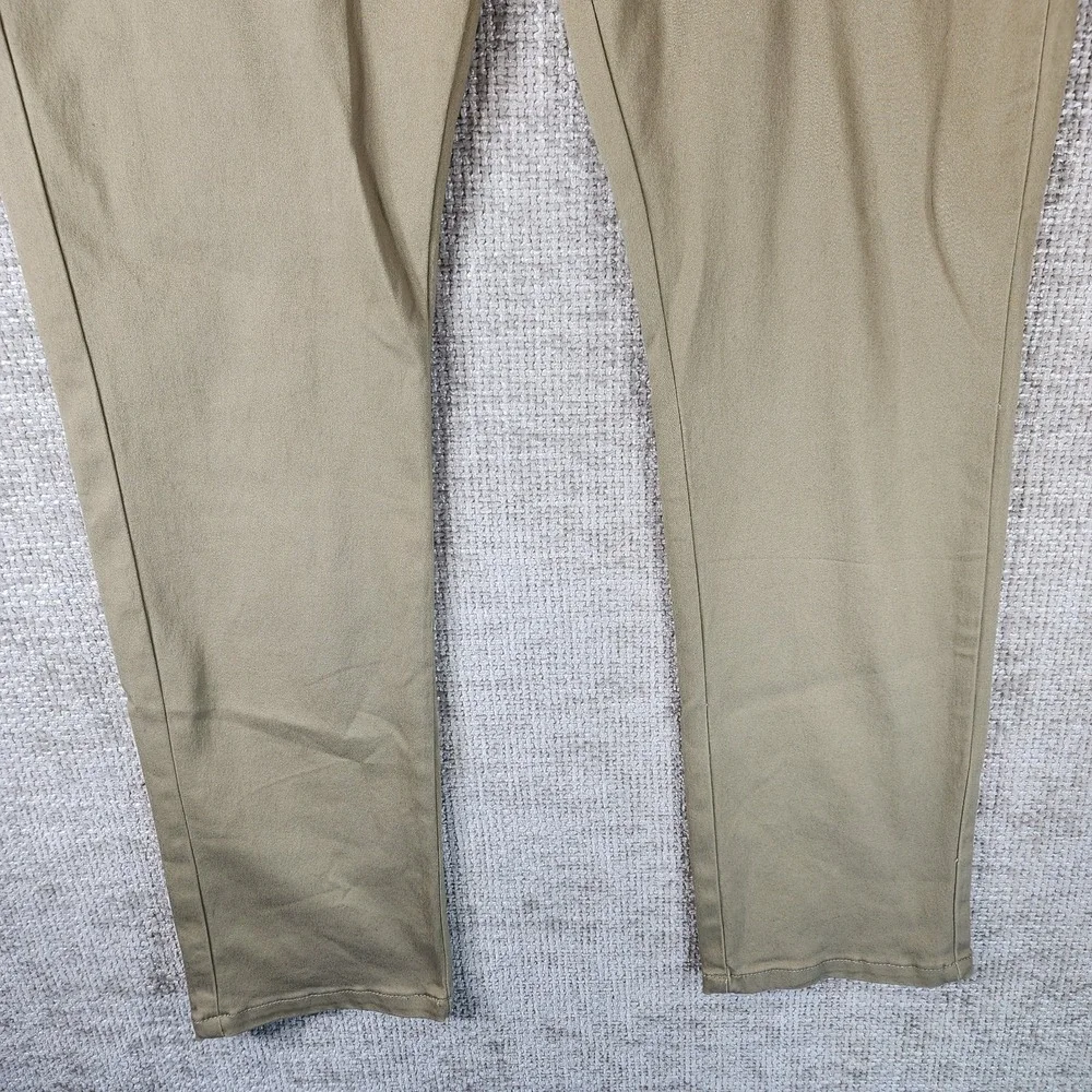 Fried Denim‎ Slim Fit Chino Pants Mens 36x32 Tan Stretch Modern Casual Trousers